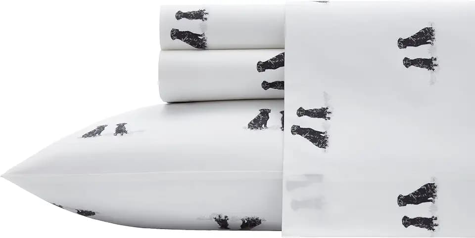 Eddie Bauer - Twin Size Sheet Set with Fitted Sheet & Pillowcase