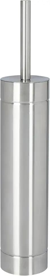Bath Bliss Toilet Brush with Weighted Base | Slender Design | 360 Degree Brush | Bathroom Cleaning | Stainless Steel