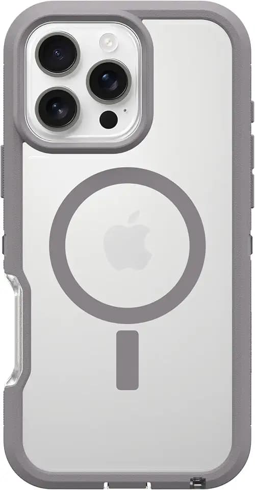 OtterBox iPhone 16 Pro Max Defender Series XT Clear Case - Gray/Clear