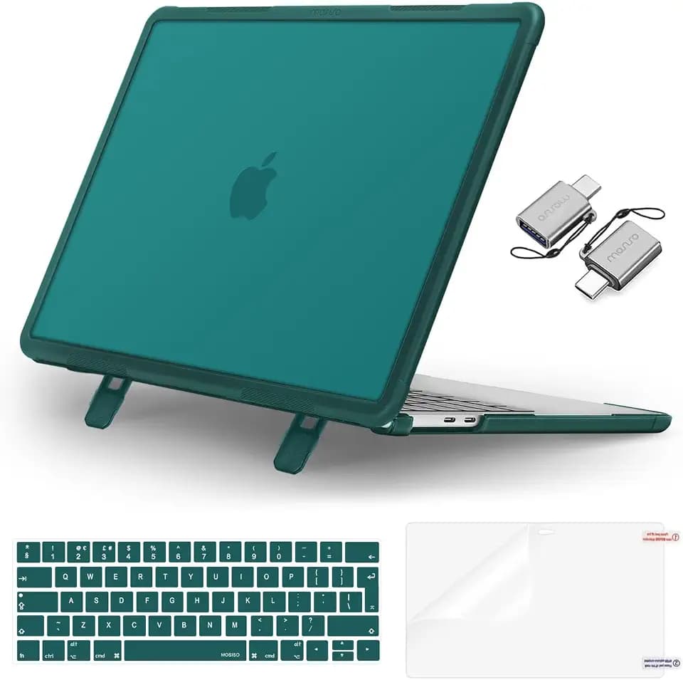MOSISO Hülle Kompatibel mit MacBook Pro 13 Zoll M2 M1 2026-2016 A2338 A2251