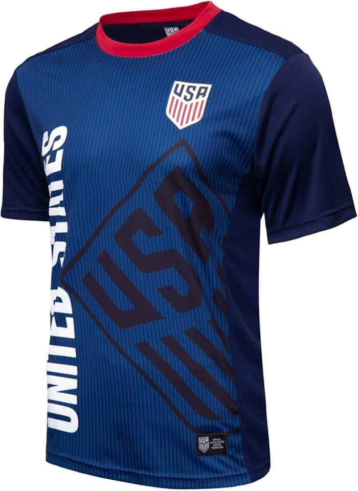 Icon Sports U.S. Soccer USMNT Adult Soccer Game Day Shirt