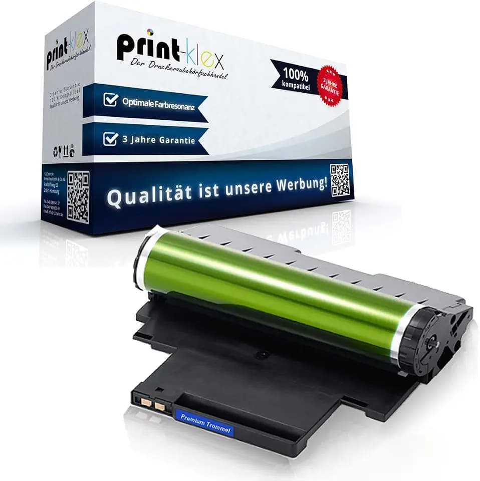 Print-Klex Trommeleinheit kompatibel für Samsung Xpress C482 C482 FW C482 W C483 C483 FW C483 W SL-C430 SL-C430 Series SL-C430 W SL-C483 SL-C483 FW SL-C483 W CLTR406SEE CLT R406 Drum-Office Pro Serie
