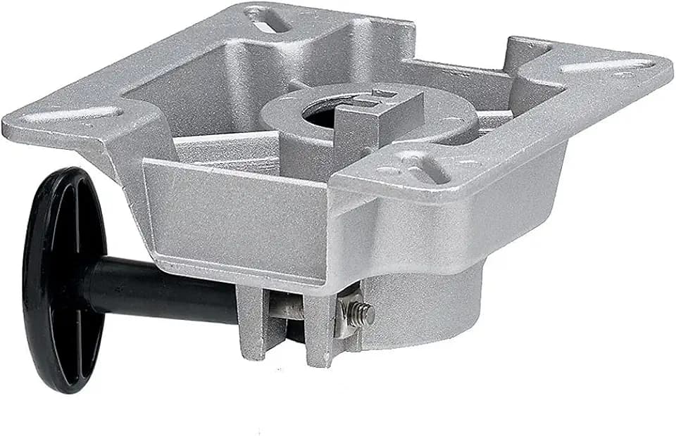 Attwood SWIVL-EZE LakeSport 2-3/8" Seat Mount w/Friction Control - Aluminum