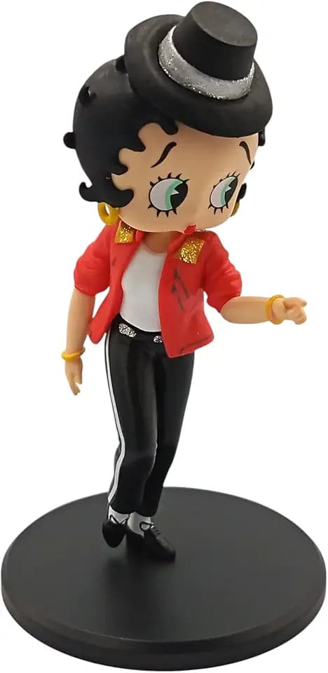 OPO 10 - Betty BOOP Dance Collection Figurine: Michael Jackson Moonwalk - 4.70in Height - BB266