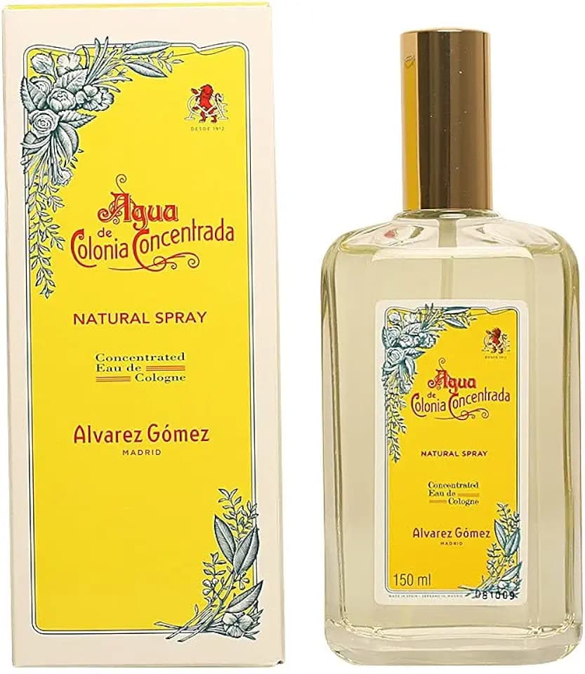 Alvarez Gomez Agua de Colonia Concentrated Eau de Cologne Spray, 5.0 Ounce