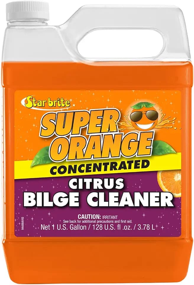 STAR BRITE Orange Bilge Cleaner, Emulsifies Oil & Fuel