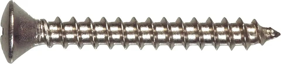 The Hillman Group 823740 Stainless Steel Oval Head Phillips Sheet Metal Screw, 14-Inch x 1-1/4-Inch, 100-Pack