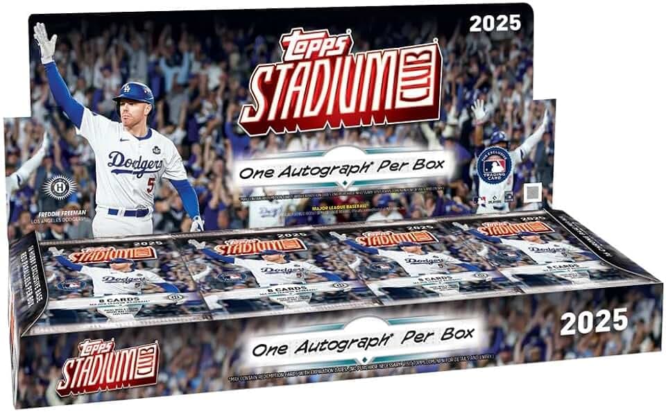 Topps 2025 Stadium Club Baseball Hobby Box