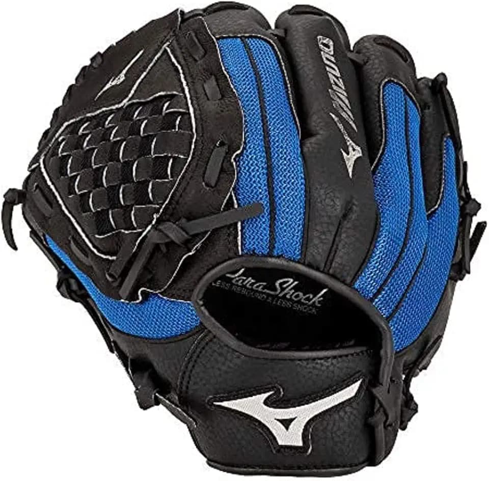 Mizuno Prospect PowerClose Youth Baseball Glove Series I V-Flex Notch I Parashock Palm Pad I Buttersoft Palm Liner