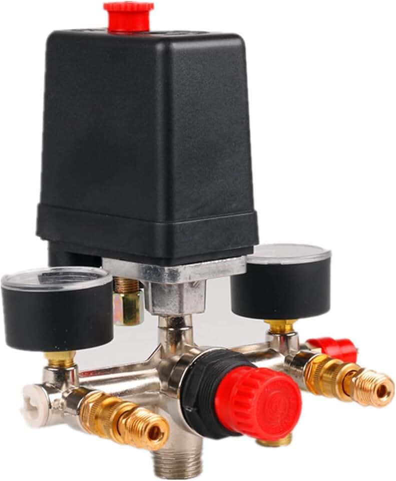 90-120 Air Compressor Pressure Control For Manifold Regulator Relief For Fittings