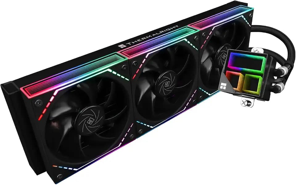 Thermalright - Frozen Infinity 360 - Raffreddamento A Liquido Aio - Ventole Da 120 Mm - Argb Intel Amd - Nero