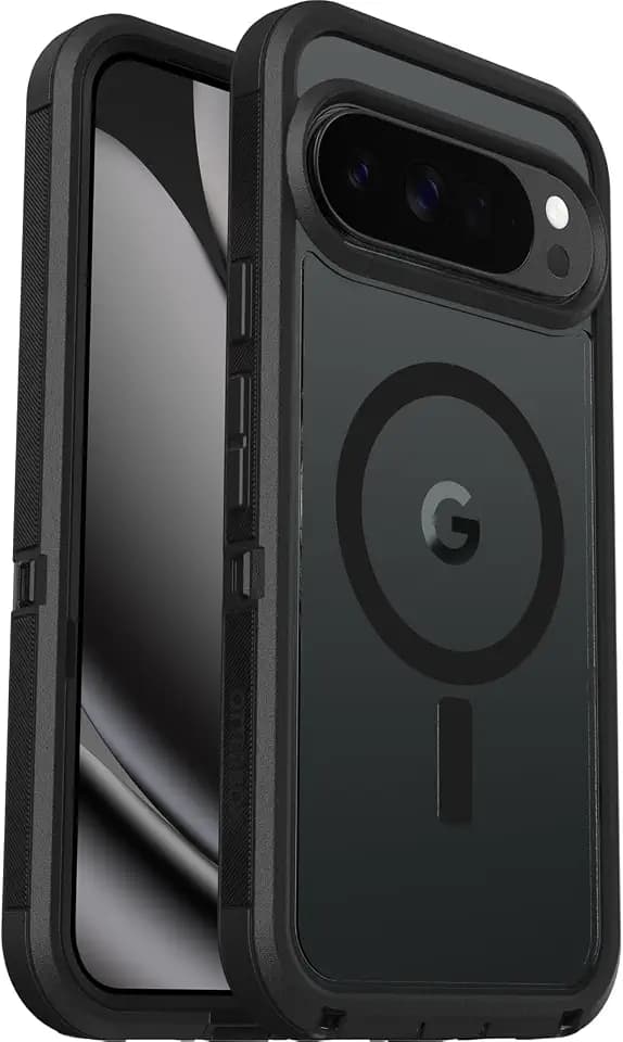 OtterBox Defender Pro XT Hülle, Google Pixel 10 Pro XL, Transparent/Schwarz
