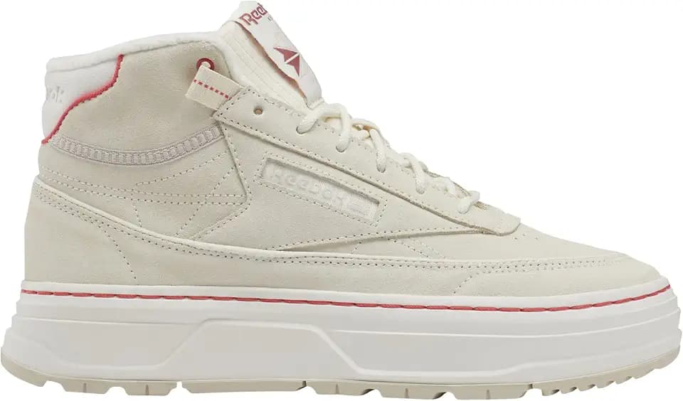 Reebok Women's Club C Double Geo Mid Sneakers