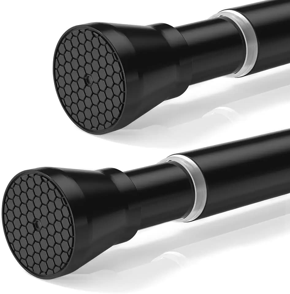 Shower Curtain Rod 30-64 inch 2Pack Shower Adjustable Curtain Rod