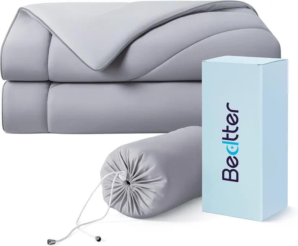 Bedtter Cooling Throw Blanket Lightweight with Carry Bag
