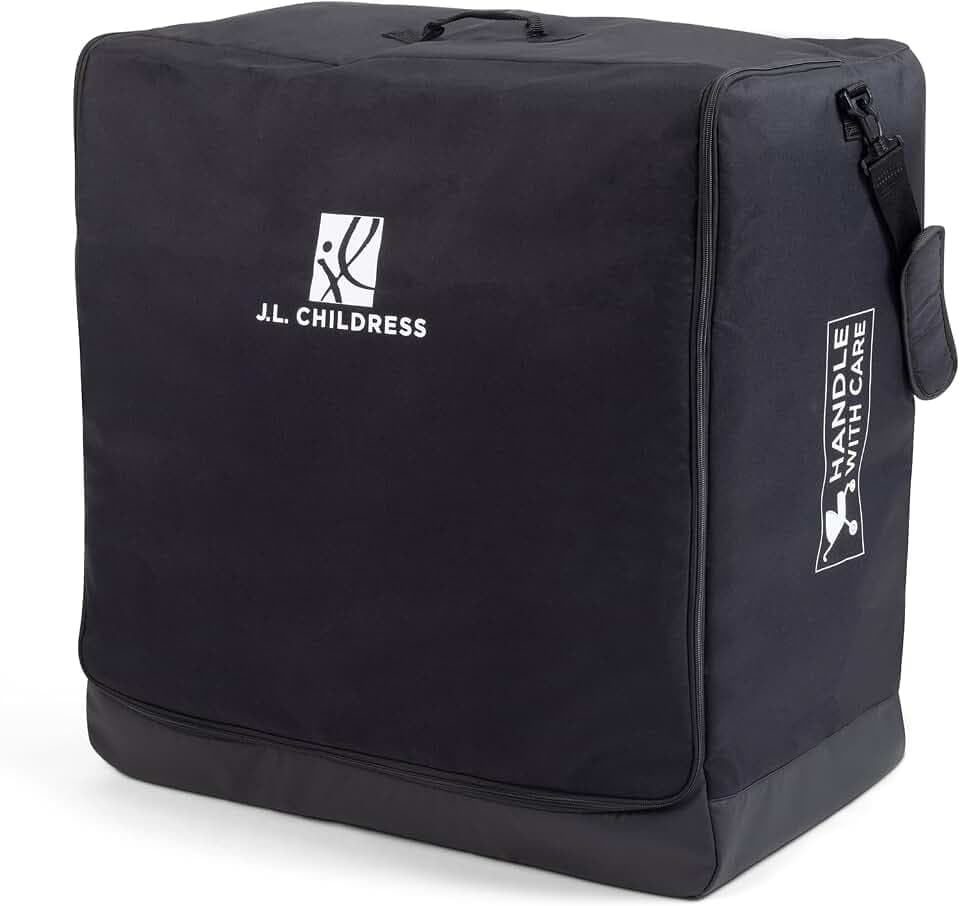 J.L. Childress Universal Stroller Travel Bag for Airplane, Small, Unpadded