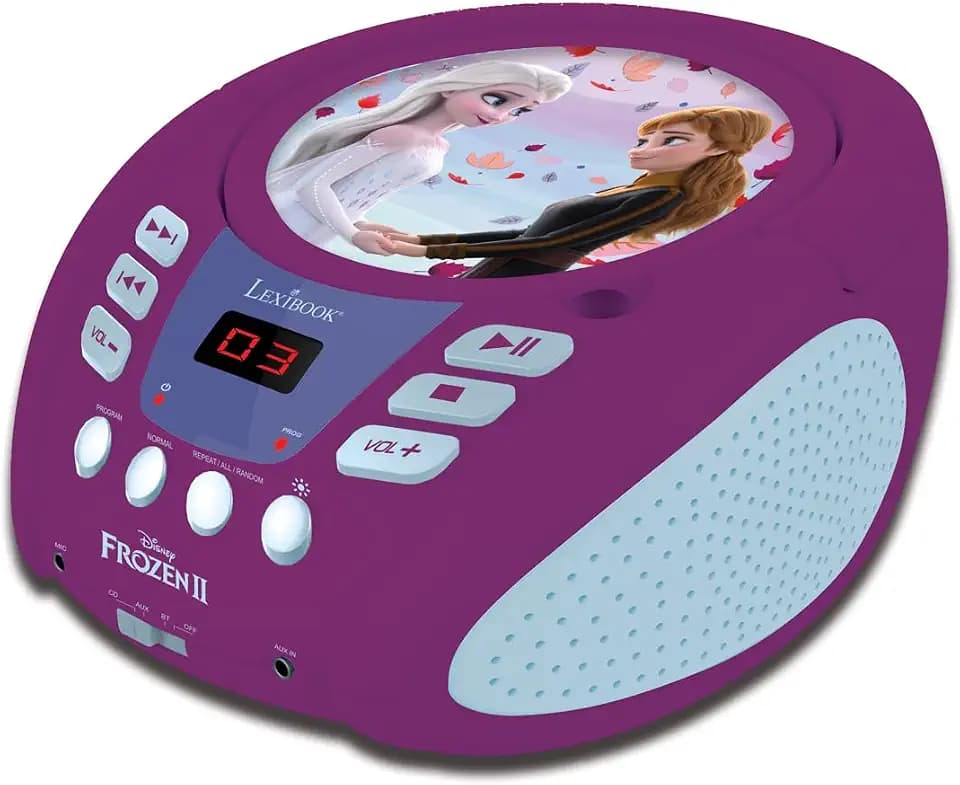 Lexibook, Frozen, Bluetooth-CD-Player, RCD109FZLXB