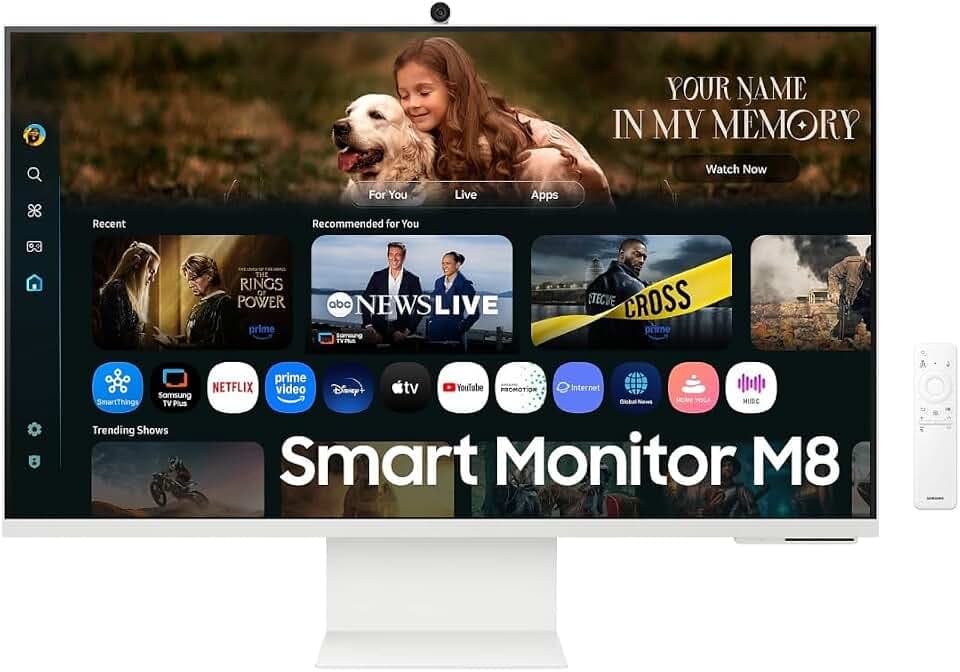 Monitor Gaming Samsung M8 M80F S32FM801UU 4K Ultra HD 32"