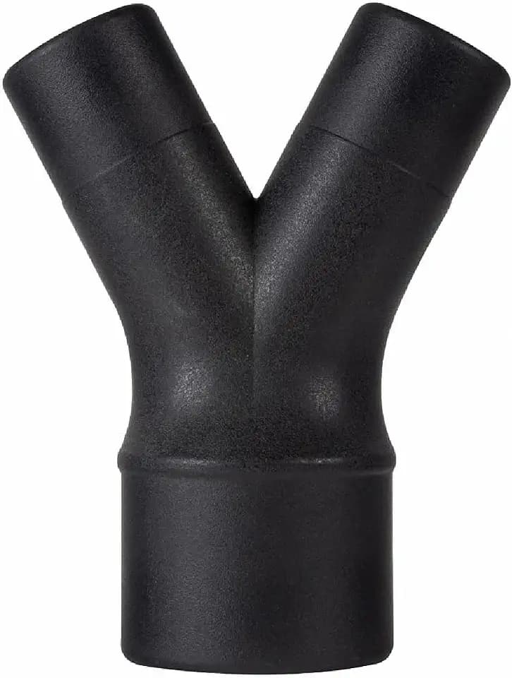 POWERTEC 70276 4-Inch to 2-1/2-Inch Dust Collection Splitter Fitting