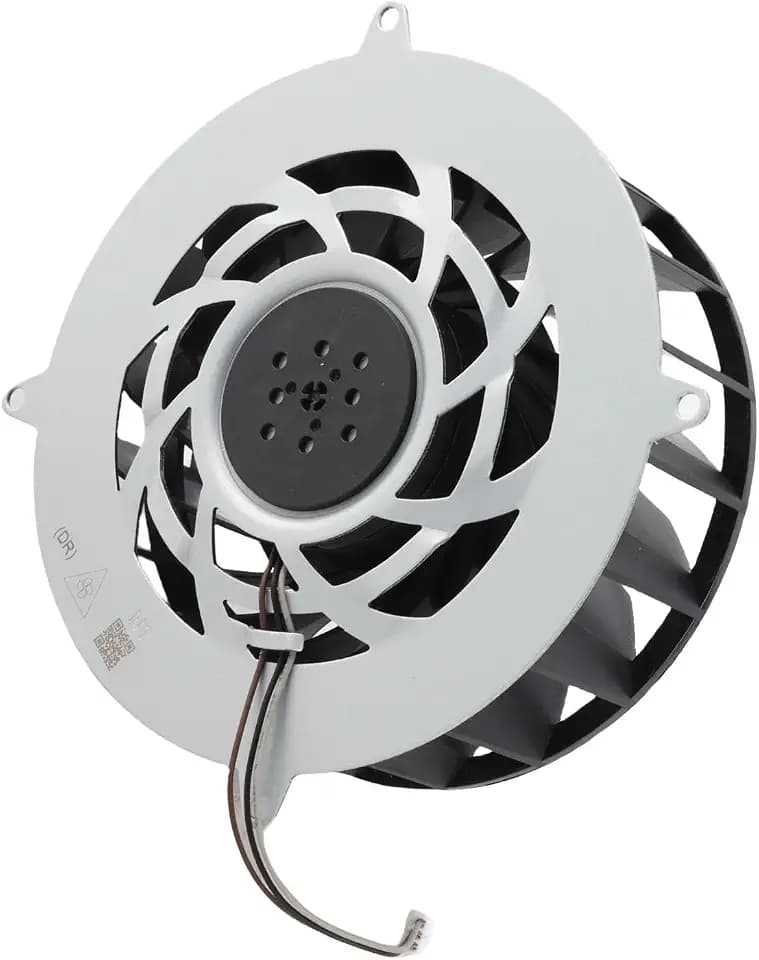 Interner CPU-Kühllüfter 19 Blätter 3-Pin DC 12V Ersatz für Slim Console Disc Digital Edition - Konsolen-Kühler, Wärmeableitungslüfter