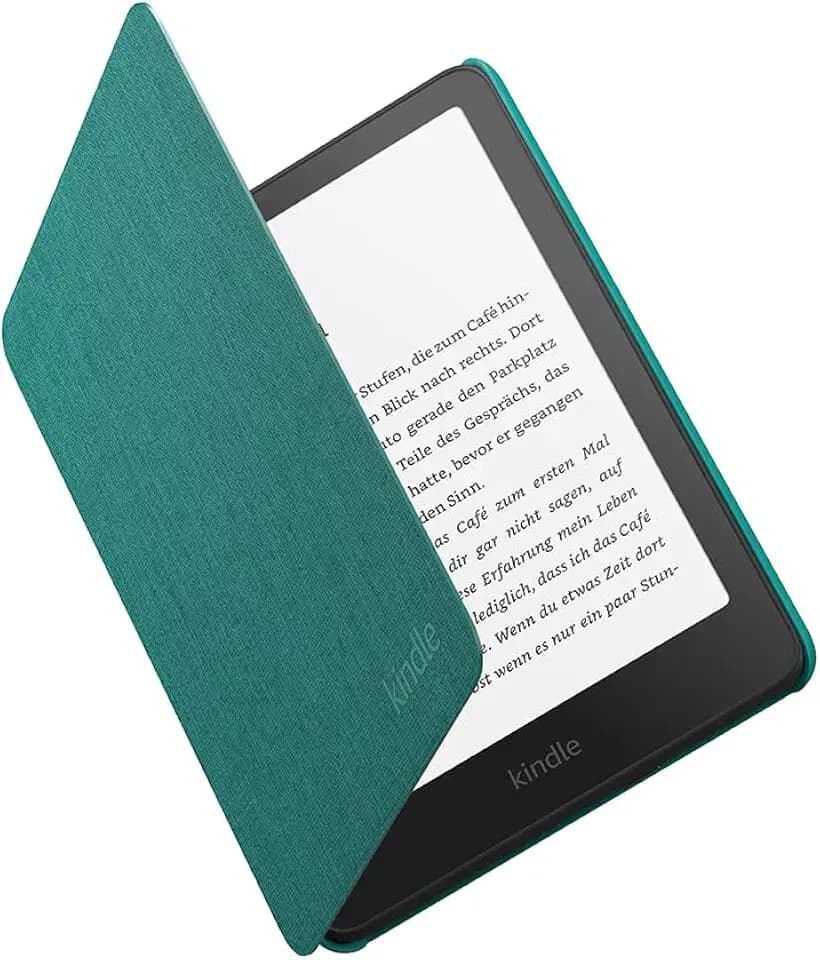Hülle für Amazon Kindle Paperwhite und Amazon Kindle Colorsoft – Leichte und wasserfeste faltbare Schutzhülle – Stoff