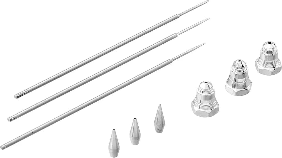 Paasche Airbrush Paasche VL-227 Spray Heads - All Three Sizes 1, 3, 5, 3 Count