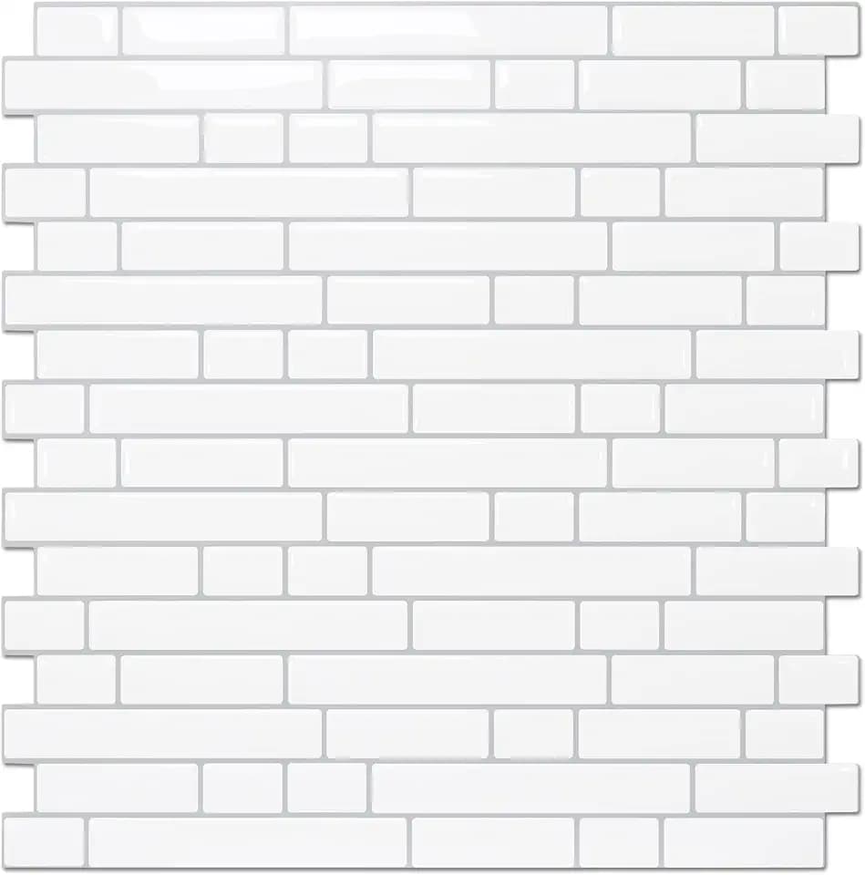 STICKGOO Peel and Stick Wall Tile Self-Adhesive Backsplash Thicker Design