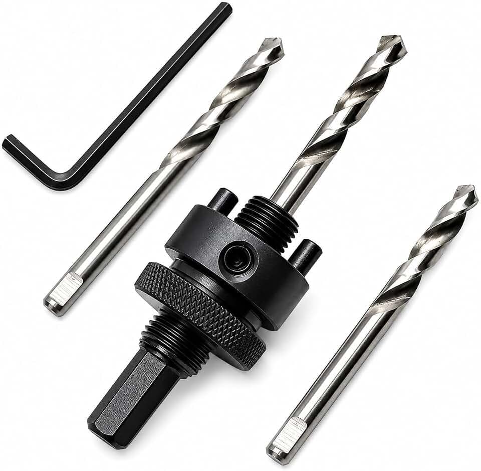 Bi-Metal Hole Saw Arbor Mandrel 3/8" Hex Shank