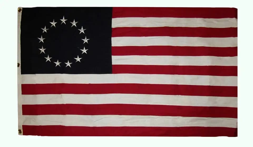 3x5 ft Betsy Ross Historical 100% Cotton Flag 3'x5' Banner Grommets 13 Stars