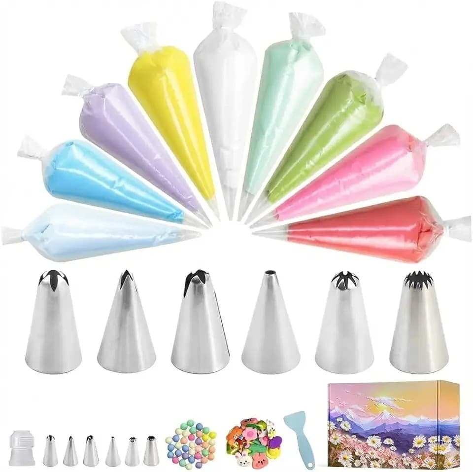 TBTFW10Colors Decoden Cream Kit, Fake Whipped Cream Glue Clay-3.5oz