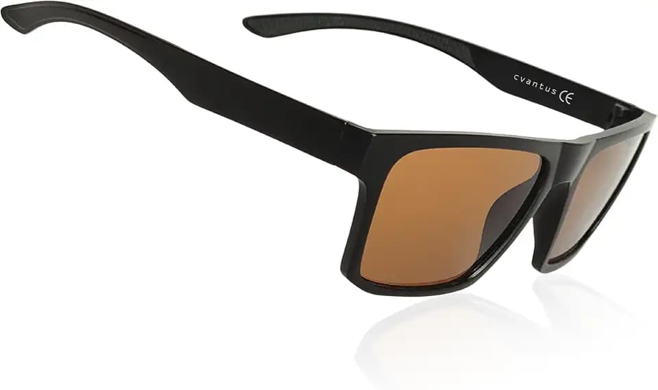 Cvantus Blaulichtfilter Brille Herren & Damen • Braune Gläser Gaming Brille