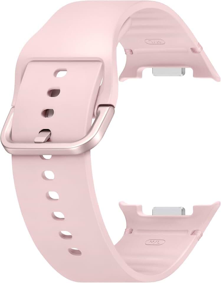 Samsung Sport Band (M/L) ET-SNL33 für die Galaxy Watch8 | Watch8 Classic, Uhrenarmband, Sport Armband, Original Zubehör, elastisch, langlebig, guter Sitz, Pink