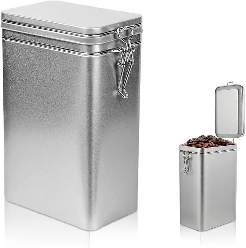 Metall Dose FüR Lebensmittel, Luftdichte Teedosen Mit Deckel