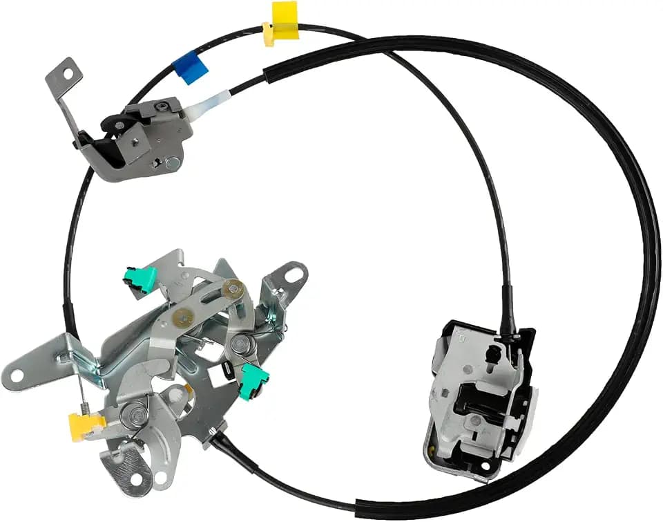 Left Rear Door Lock Latch & Cable for 1999-2007 F250 F350 F450 Super Duty