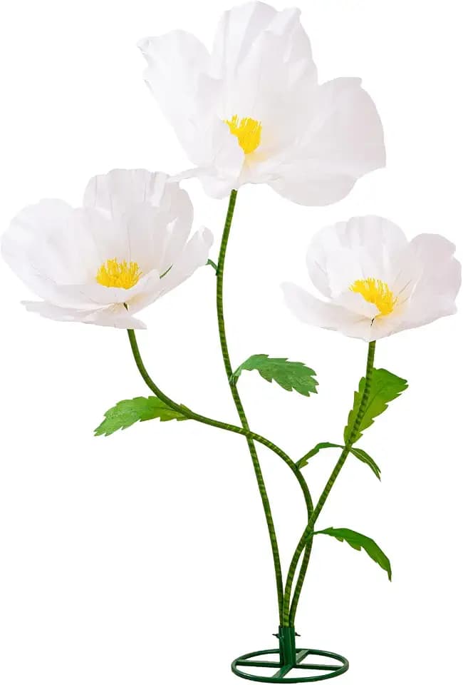 Large Flowers for Decoration 5.6 Ft White