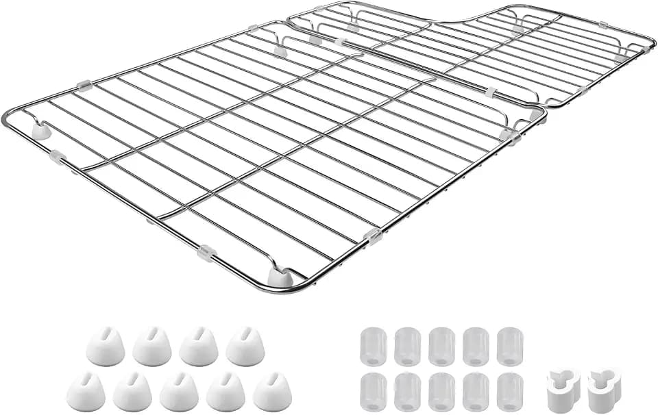 K-6449-ST Kitchen Sink Rack for Kohler Whitehaven K-5826 & K-5827