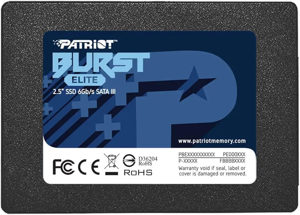 Patriot Burst Elite Interne SSD 960GB SATA 3 2,5 Zoll
