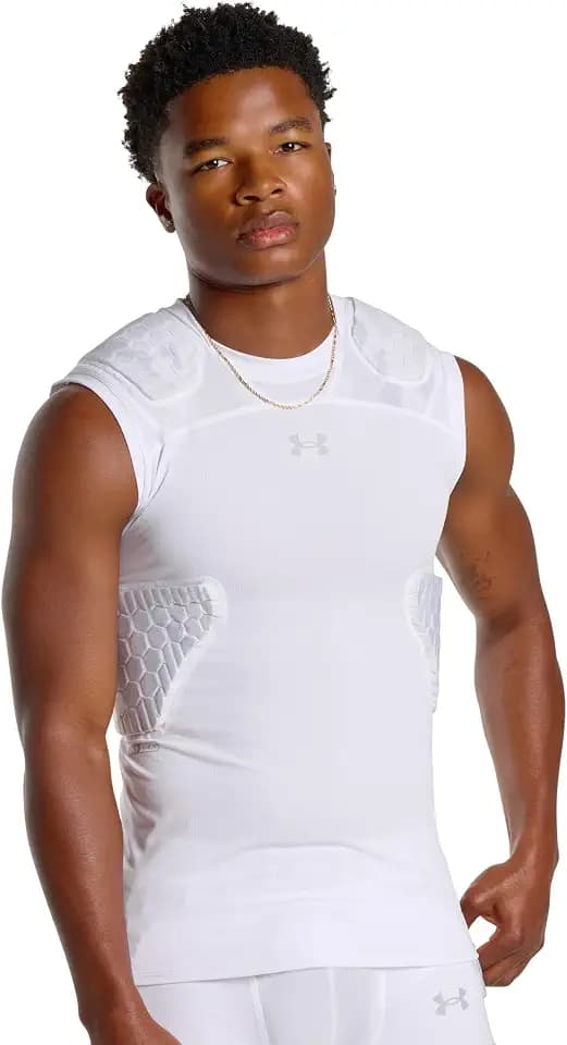 Under Armour Gameday Pro 5-Pad Top, Compression Shirt Men Football