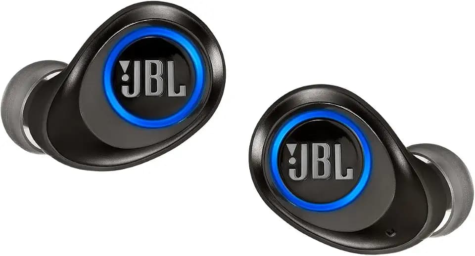JBL Free X In Ear Bluetooth Kopfhörer - Schwarz – Wireless Headphones mit smarter Ladestation – Musik Streaming bis zu 24 Stunden