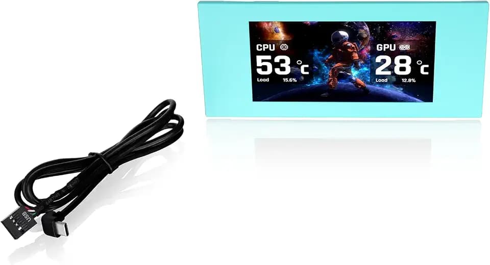 Thermaltake View 600 LCD Panel kit | 6.0' Display | Mint Strawberry