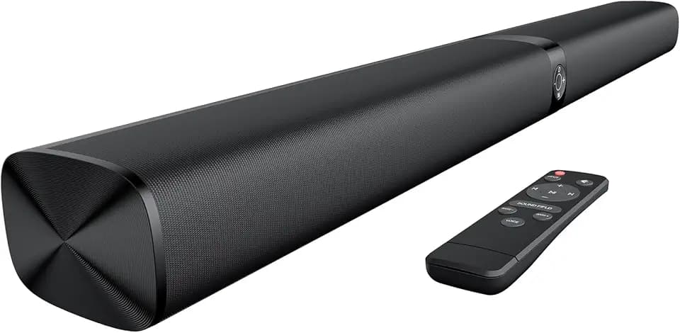 GarageRock Soundbar für TV Geräte, Teilbare 2-in-1 Set of Standlautsprecher, Auto-Volume-Boost, 3 Sound Modi, Surround Soundsystem, Bluetooth 5.3, ARC/Opt/Aux, TV Lautsprecher für Fernseher, Monitor