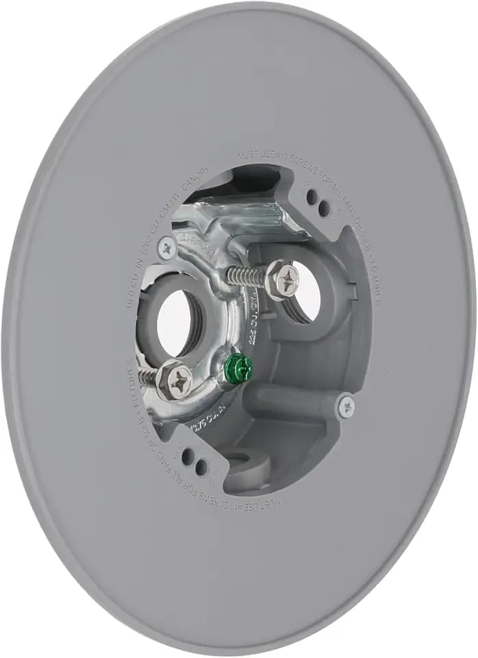 Hubbell-Bell PRCF57550GY Ceiling Fan Electrical box, Gray, 4 in.