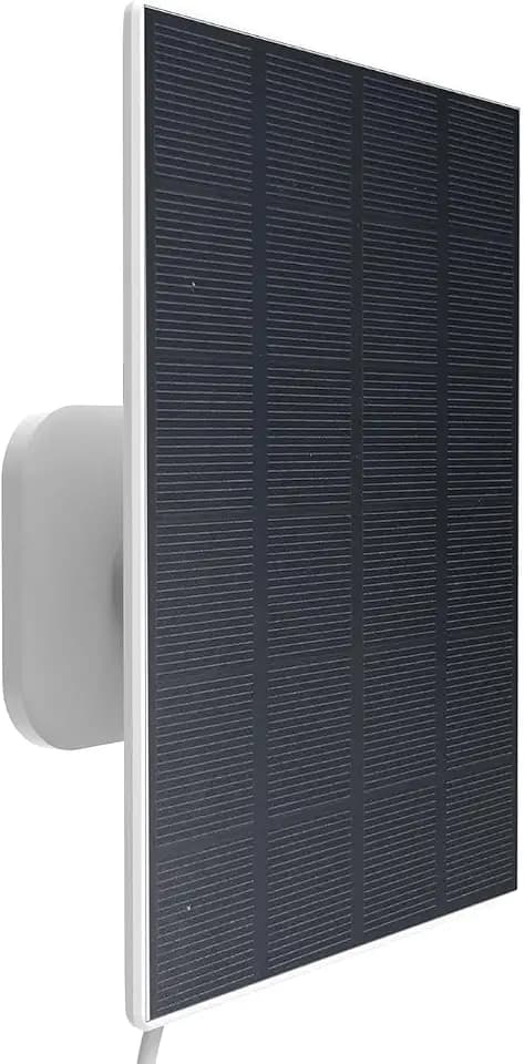 azbe Yale - Solarladegerät - Verwendung im Freien - Bis zu 3 W Leistung bei direkter Sonneneinstrahlung - Einfache Installation - USB-C-Anschluss - Kompatibel mit der Yale Smart Außenkamera