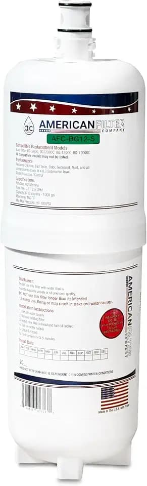 American Filter Company® Model # AFC-BG12-S, Compatible with Body Glove (R) BG-12000C Replacement Water Filter Cartridge