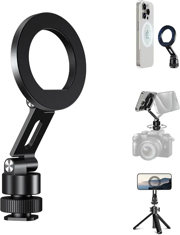 elitehood Magnetische Handy Halterung Stativ, Magsafe Stativ Halterung