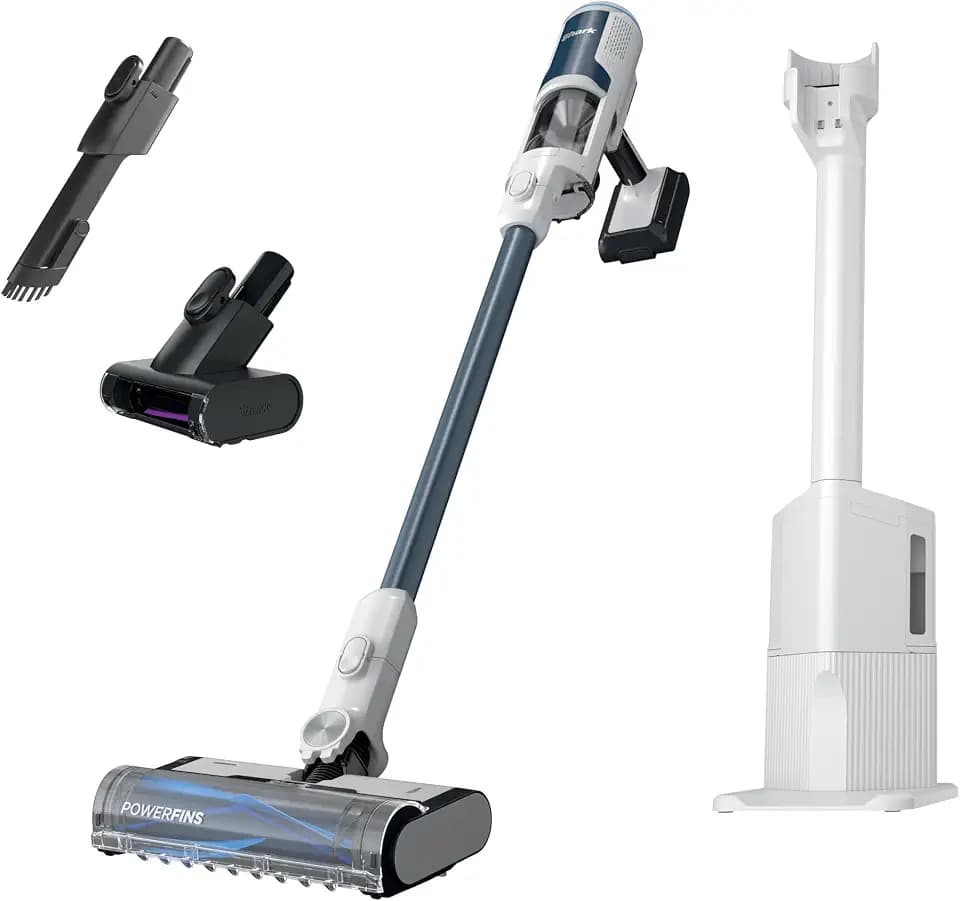 Shark Clean & Empty Cordless Stick Vacuum, 40-Min Runtime, Blue, BU3523