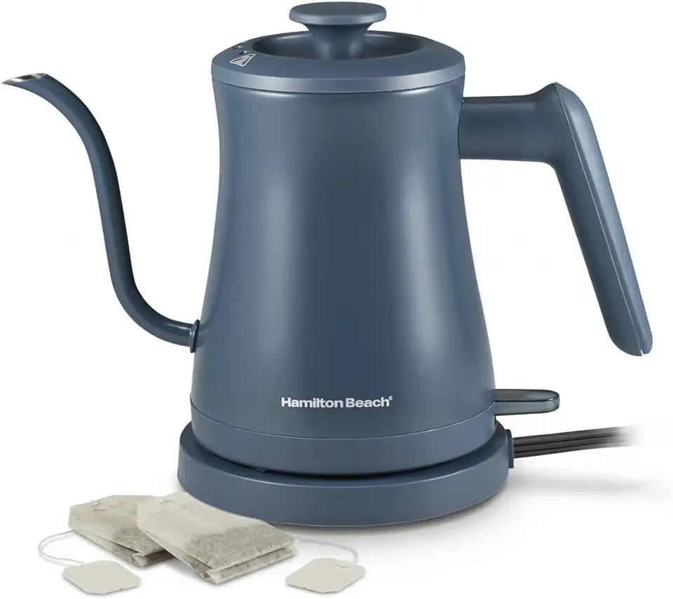Hamilton Beach Compact 20 oz. / 0.6 Liter Gooseneck Electric Kettle