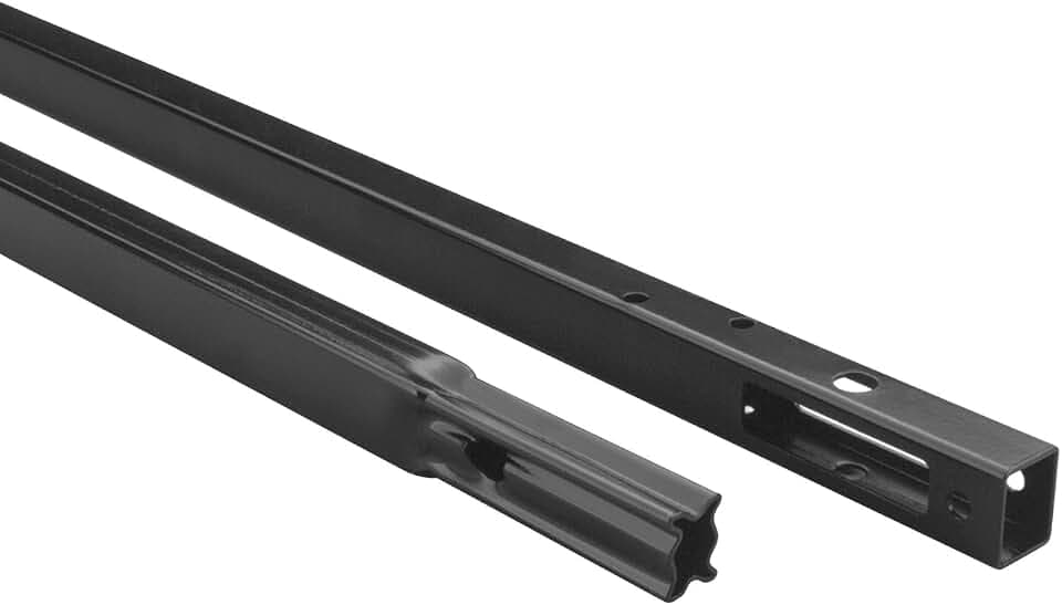 Chamberlain Group 7710Cb-P 7710Cb 10-Foot, Compatible With Chamberlain Drive Models, Includes Replacement Chain Garage Door Opener Rail Extension Kit, Black