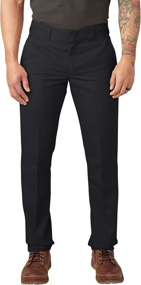 Dickies Mens Slim Fit Tapered Leg Multi-use Pocket Work Pants