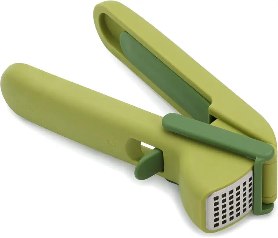 Joseph Joseph CleanForce Manual Garlic Press and Mincer with Wiper
